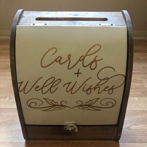 Wedding card box